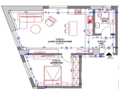 Vanzare apartament 2 camere in bloc nou, zona 9 Mai