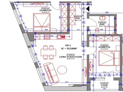 Vanzare apartament 2 camere in bloc nou, zona 9 Mai