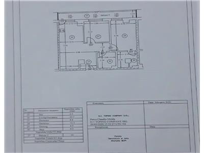 CromaImob Inchiriere apartament 3 camere, bloc nou, partial mobilat, zona 9Mai